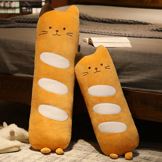 Long Bread Cat Pillow